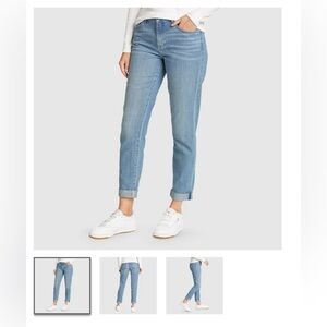 Eddie Bauer Boyfriend Fit, Slim Leg Jeans, Size 6
